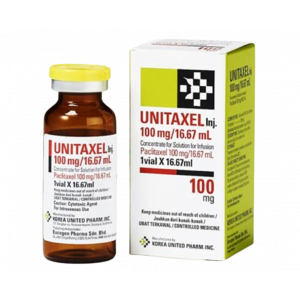 UNITAXEL 100 MG / 16.67 ML ( PACLITAXEL ) CONCENTRATE FOR DILUTION FOR IV INFUSION 16.67 ML VIAL